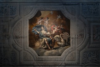 Plafoonmaal Üxkülli salongis